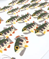 バスタオル　アマゴ