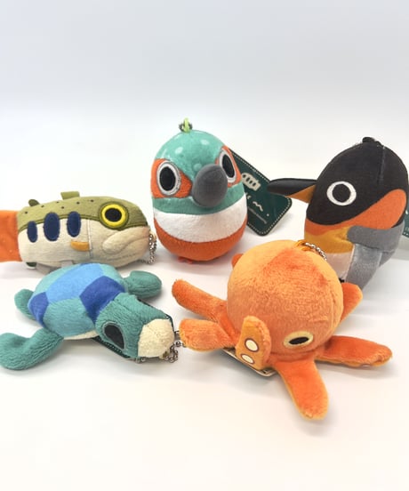 ぬいぐるみストラップ　ペンギン