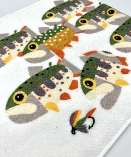 フェイスタオル　アマゴ