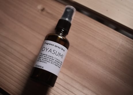 睡眠用 おやすみブレンド "OYASUMI" Room fragrance 50ml/ビターオレンジとヒノキの神秘的な香り