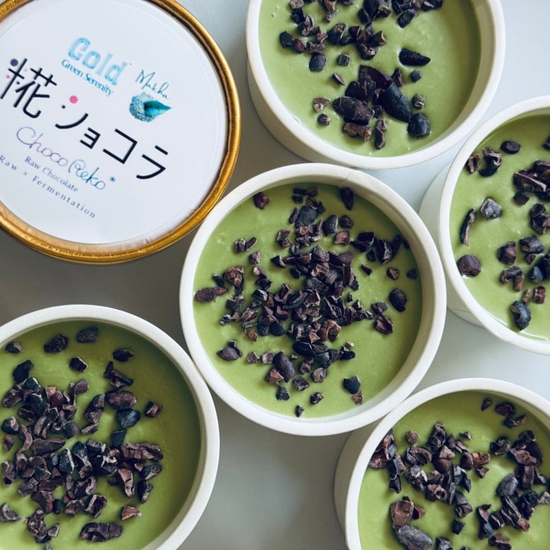 冷えチョコ 糀ショコラ：抹茶〈6個入り・冷凍〉 | ChocoReko