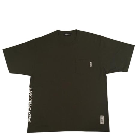 POCKET T-SHIRT"OLIVE"