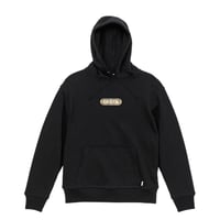 DECK LOGO HOODIE  "TARTAN" BLACK