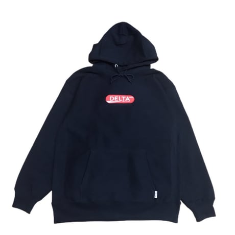 DECK LOGO HOODIE  "COKE" BLACK