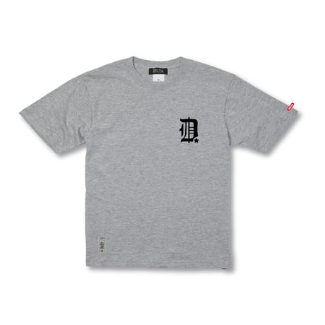 "D"STAR LOGO T-SHIRT "GREY"