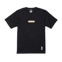 DECK LOGO T-SHIRT "TARTAN" BLACK