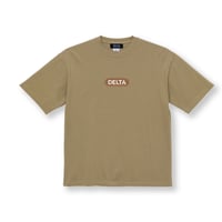 HQ DECK LOGO T-SHIRT "NORMAL" ACID KHAKI
