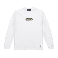 DECK LOGO L/S T-SHIRT "FLECKTARN CAMO"WHITE
