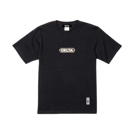 DECK LOGO T-SHIRT "SNAKE" BLACK