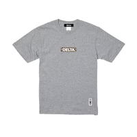 DECK LOGO T-SHIRT "SNAKE" GREY
