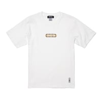 DECK LOGO T-SHIRT "TARTAN" WHITE