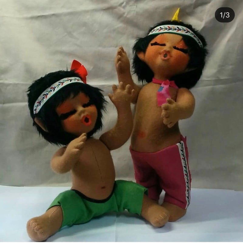 インディアンの少年 ペア | MARUTe online store