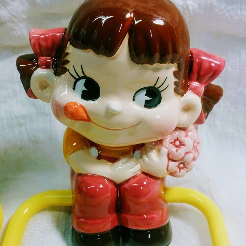 ペコちゃん．タオルハンガー ピンク | MARUTe online store