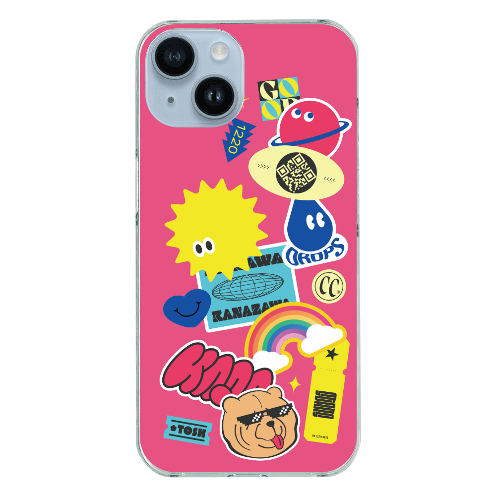 【ららページ】スマホケース あざらし もち かわいい 海 海の生き物 全機種対応スマホケース レター