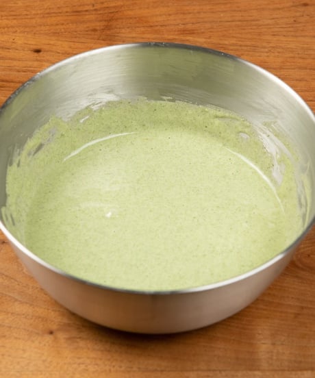 魔法のベジパンケーキ｜モロヘイヤ