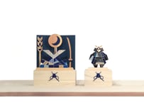 水引 日月兜、子供武将