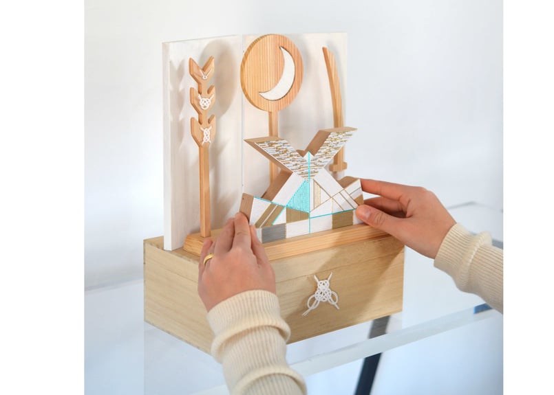 水引 日月兜 ［白 Haku］ | RITUAL STORE