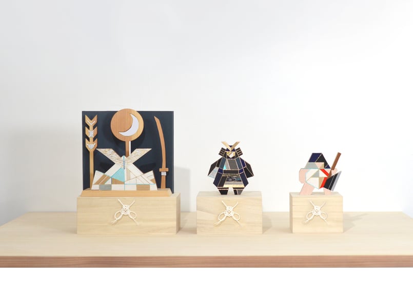 水引 日月兜、子供武将、金太郎 一揃え | RITUAL STORE