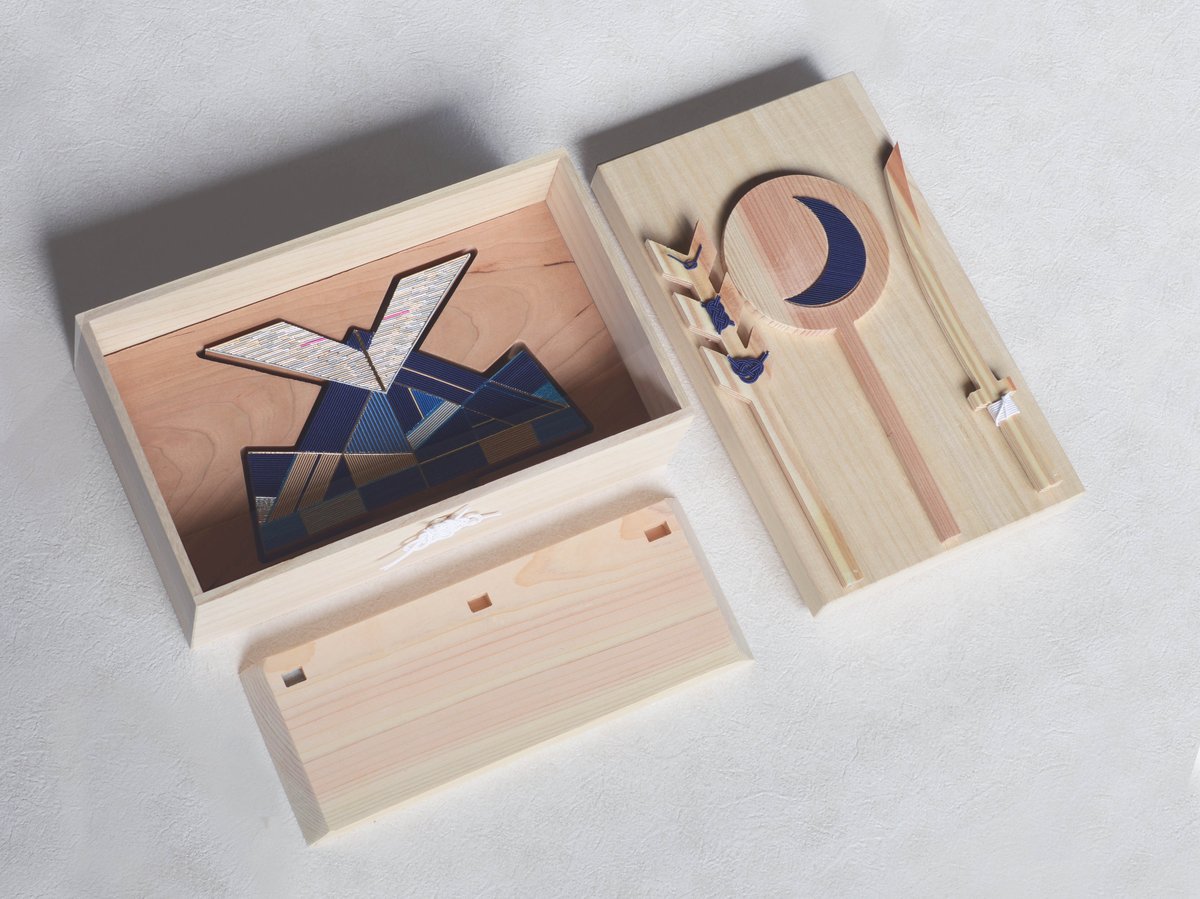 水引 日月兜 ［藍 Ai］ | RITUAL STORE