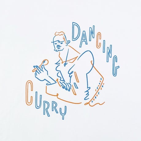 DANCING CURRY 長袖Tシャツ【ライス色】