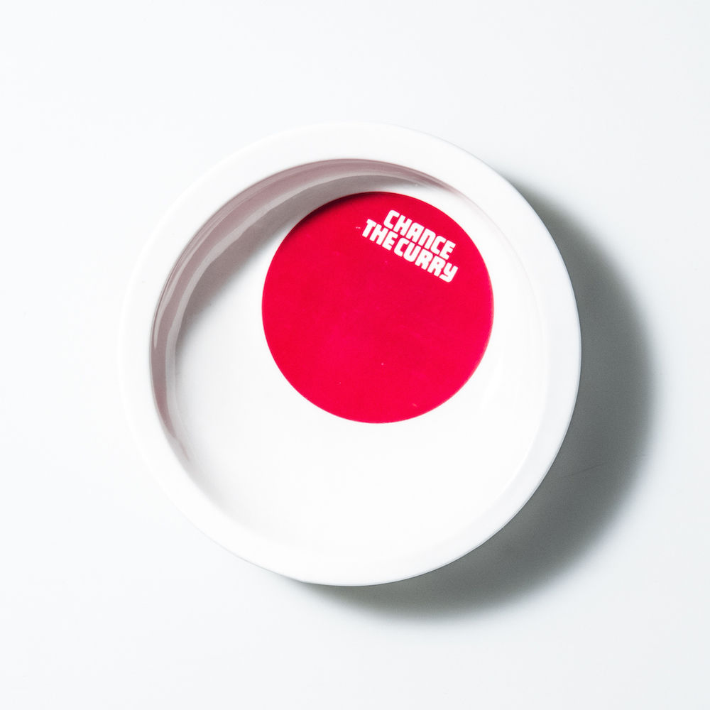 メタメタすくいやすいカレー皿（ミニ） | CHANCE THE CURRY