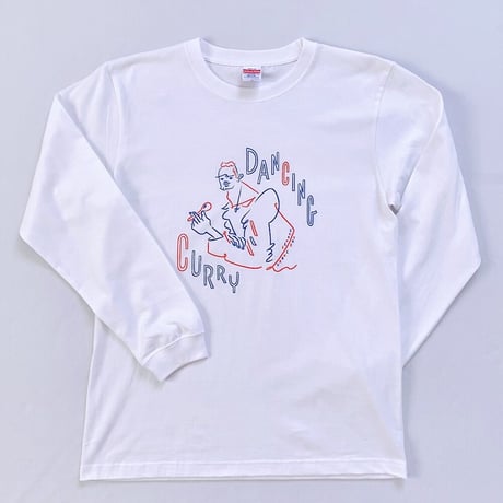 DANCING CURRY 長袖Tシャツ【ライス色】