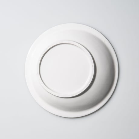 メタメタすくいやすいカレー皿（白）