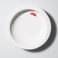 メタメタすくいやすいカレー皿（白）