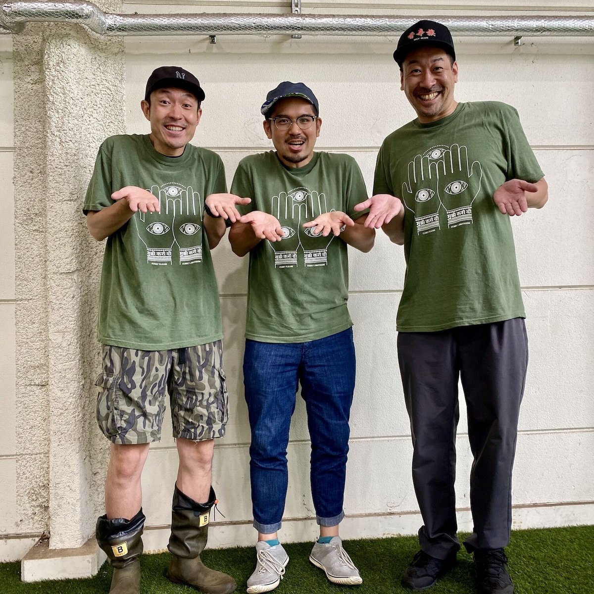 CURRY O RAMA Tee - ネイビー　Lサイズ CURRY PLEASE！Tシャツ | CHANCE THE CURRY