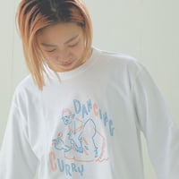 DANCING CURRY 長袖Tシャツ【ライス色】