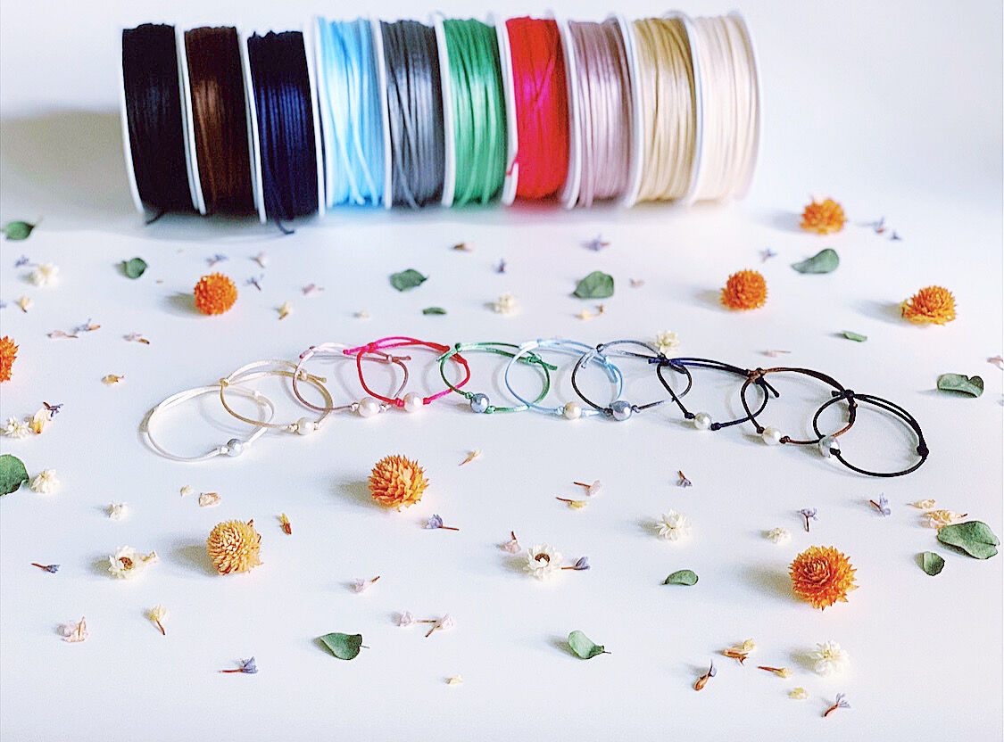 5「あこや真珠コードブレスレット」ハンドメイドキット | SEVEN THREE.