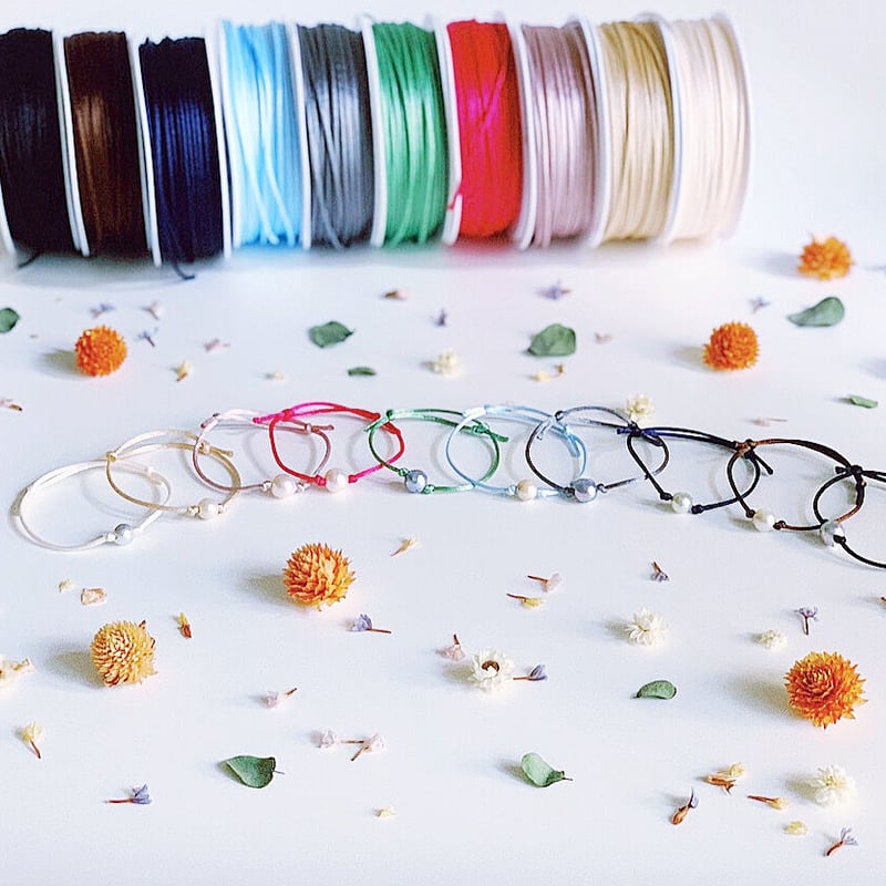 2「あこや真珠コードブレスレット」ハンドメイドキット | SEVEN