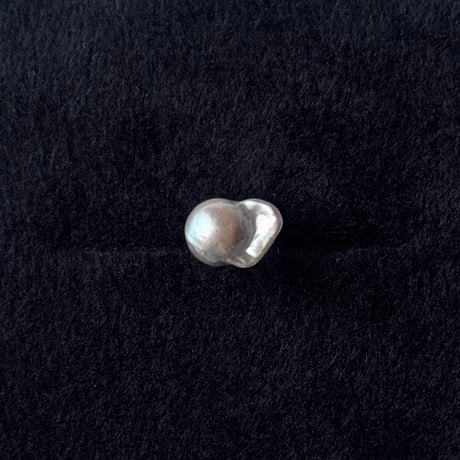 百花 #801 金魚真珠ピアス