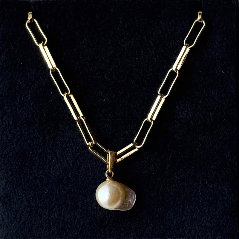 Maui divers Jewelry ピンクゴールド　真珠ネックレス 16～18インチ 調節可能なスライダー アコヤ パール ネックレス