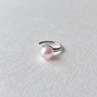 百花 #528 ロゼ・ペルル  イヤーカフ