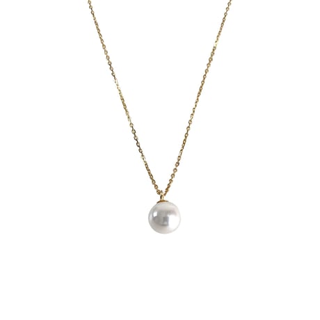 【K18】#33 冬花 Akoya 6 Necklace
