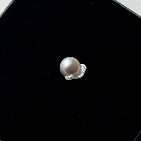 【K18】百花#885 金魚真珠ピアス