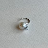 百花#614 金魚真珠イヤーカフ