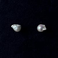 百花#882 金魚真珠ピアス