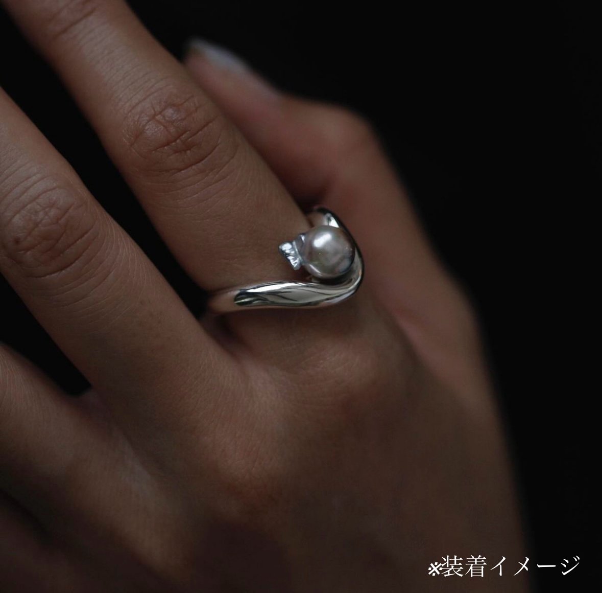 760 金魚真珠リング(1) | SEVEN THREE.