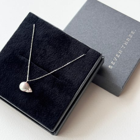 【K18】百花#784 金魚真珠ネックレス