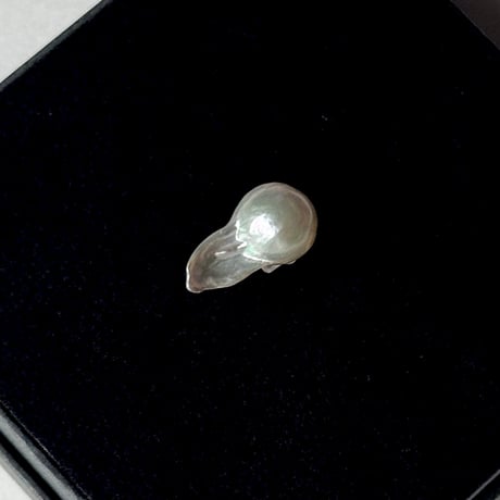 【K18】百花#884 金魚真珠ピアス
