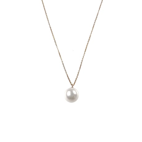 【K18】#34 冬花 Akoya 7 Necklace