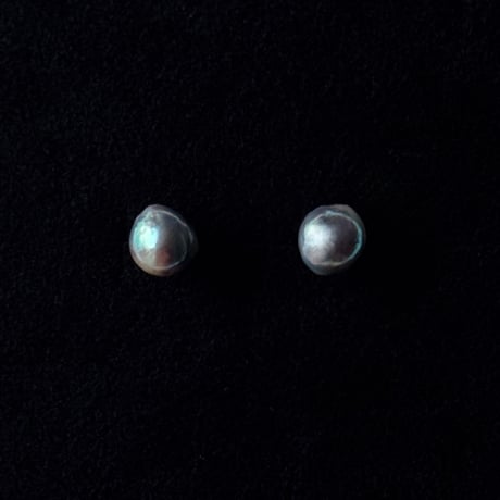 【K18】百花#887 Pure Pearlピアス