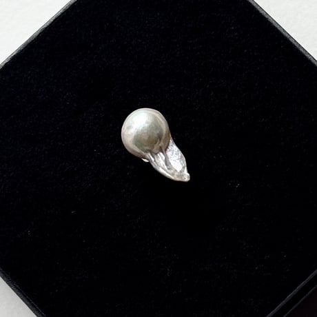 【K18】百花#884 金魚真珠ピアス