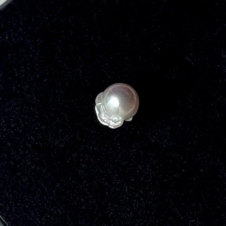【K18】百花#885 金魚真珠ピアス