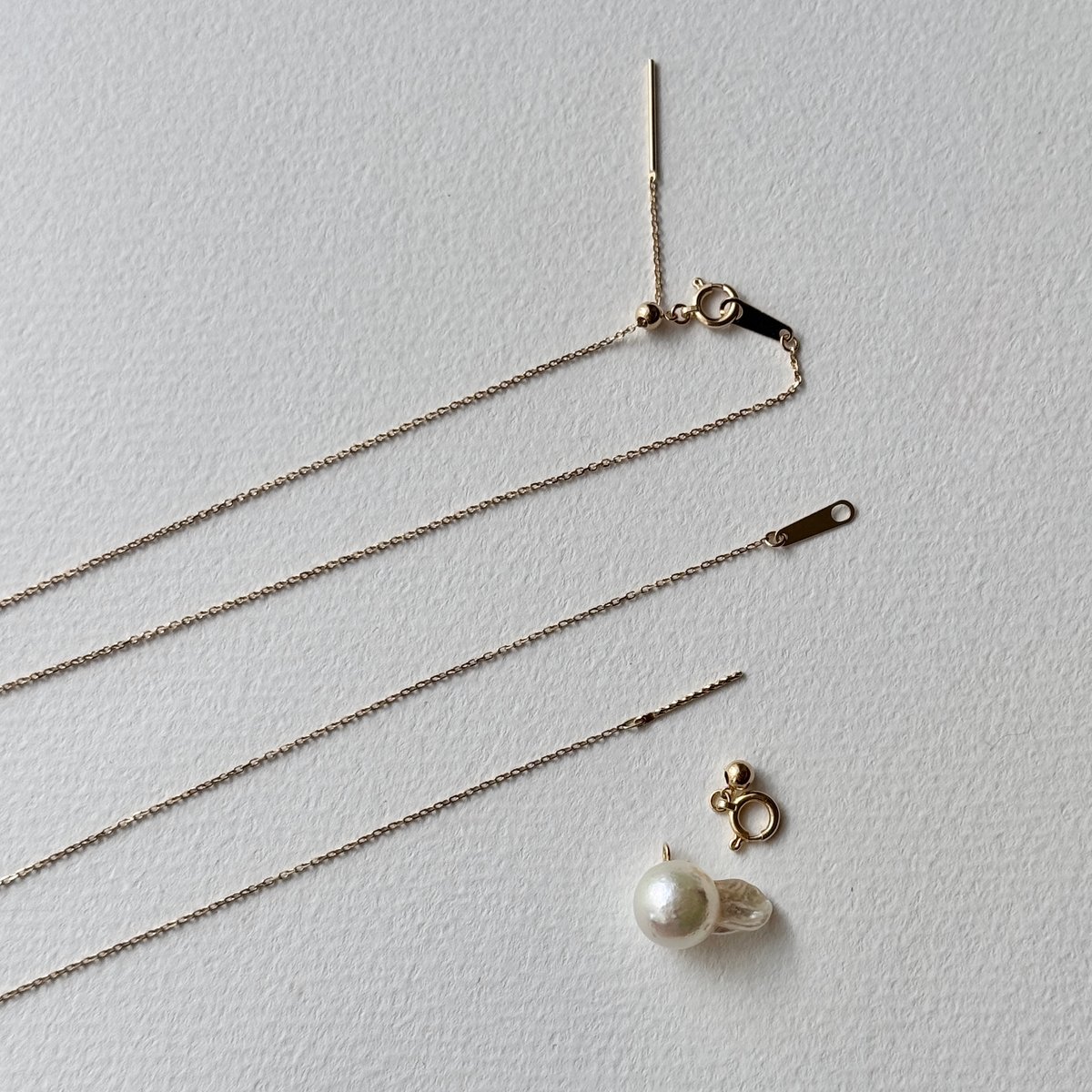 MAMA様♡【新品特価】天然 アコヤ真珠 花珠 k18 ネックレス 真珠 ネックレス パール 複数珠 3連 あこや本真珠 8mm