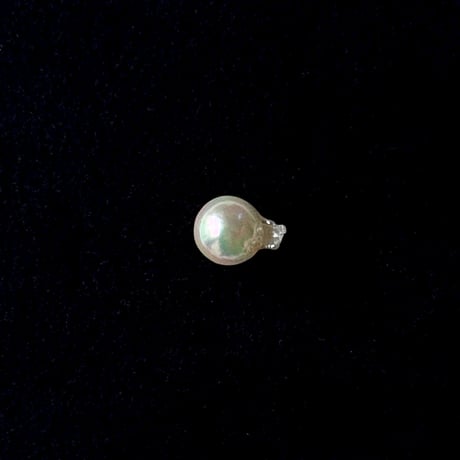 【K18】百花#886 金魚真珠ピアス