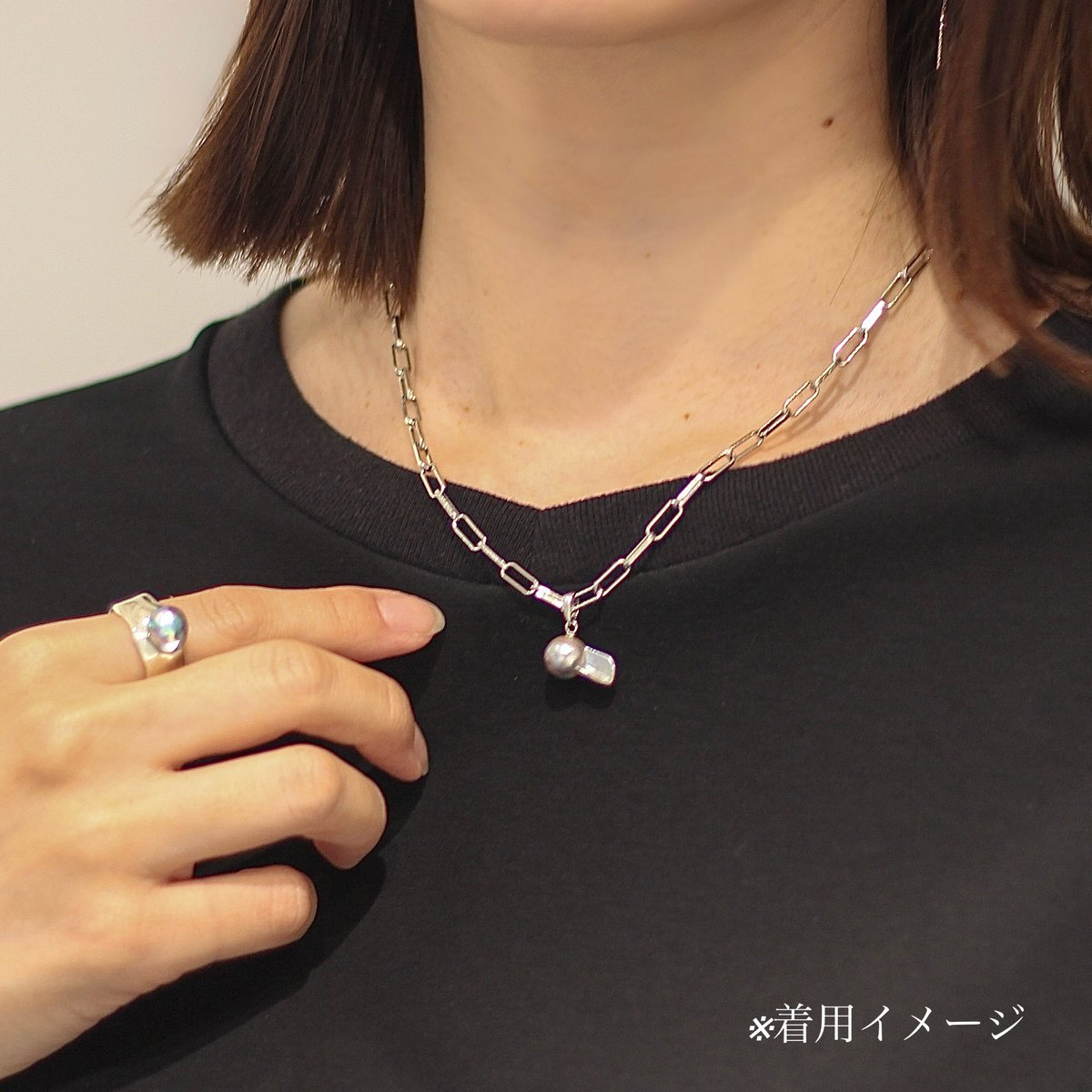 百花#865 金魚真珠ネックレス | SEVEN THREE.