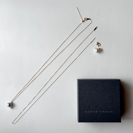 【K18】百花#784 金魚真珠ネックレス